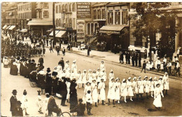 Parade Brooklyn N.Y. 1912 Rare Photo Card - Brooklyn