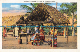 R166533 Seminole Indian Village In Florida. F239. E. C. Kropp - Monde