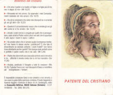 Santino Patente Del Cristiano - Images Religieuses