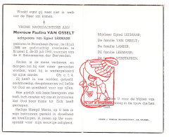 DP Paulina Van Osselt ° Strombeek-Bever Grimbergen 1888 † Brussel 1960 X Egied Leemans // Lameir Verstappen - Andachtsbilder