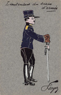 Armée Suisse - Lieutenant Du Train D'armée - Ed. H. Lilienfeld 4 - Other & Unclassified
