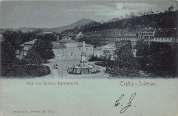 Czech Rep. - TEPLICE Teplitz - Blick Vonm Kurhaus Hartmannshof - Tchéquie