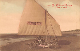 Vlaamse Kust (W. Vl.) Char à Voile Henriette - Zandjacht Henriette - Other & Unclassified