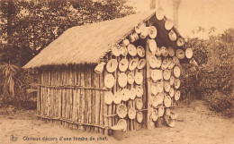 Congo Kinshasa - Curieux Décors D'une Tombe De Chef - Ed. Ern. Thill  - Congo Belge