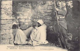 Campagne Du Maroc (1907-1908) - MÉDIOUNA - Deux Prisonniers De Guerre - Ed. Jh. Boussuge 10 - Autres & Non Classés