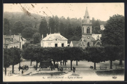 CPA Montlignon, Eglise Et Mairie  - Montlignon