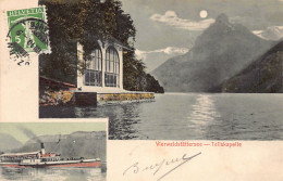 Schweiz - Vierwaldstättersee (UR) Tellskapelle - Dampfer Victoria - Verlag H. G. & Co10666 - Other & Unclassified