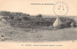 Conquista De Marruecos - NADOR - Ruiñas Del Poblado Iñdigeña En Nador - Ed. Boumendil 20 - Autres & Non Classés
