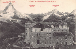 GORNERGRAT (VS) Kulmhötel - Verlag Photoglob 11083 - Autres & Non Classés