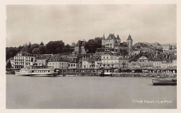 NYON (VD) Le Port - Bateau Salon - Ed. C.P.N. 7748 - Nyon