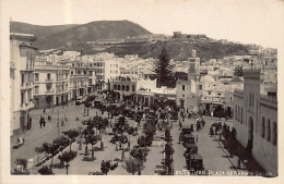 Marruecos - TETUAN - Plaza De Fermin Galan - REAL PHOTO - Ed. Desconocido  - Autres & Non Classés