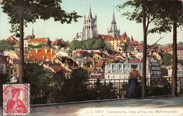 LAUSANNE (VD) Vue Prise De Montbenon - Ed. Jullien J.J. 5817 - Lausanne
