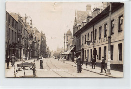 England - PETERBOROUGH - Westgate - Bull Hotel - REAL PHOTO - ONE TEAR See Scans For Condition - Altri & Non Classificati