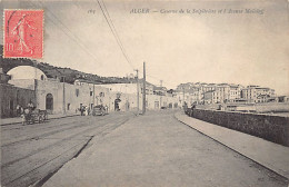 ALGER - Caserne De La Salpêtrière Et L'Avenue Malakoff - Algerien