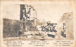 Libya - Italo-Turkish War - TRIPOLI - The Fortress Of The Lighthouse After The Bombardment - Libya