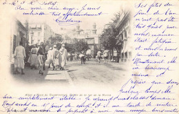 Algérie - CARTE PRÉCURSEUR Année 1901 - Alger - Place Du Gouvernement, Entrée De La Rue De La Marine - Ed. J. Geiser  - Algiers