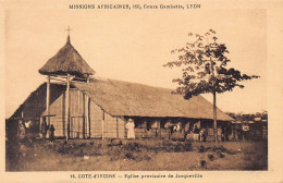 Côte D'Ivoire - Église Provisoire De Jacqueville - Ed. Missions Africaines 16 - Costa D'Avorio