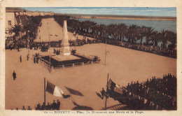 Tunisie - BIZERTE - Place Du Monument Aux Morts Et La Plage - Ed. EPA 62 - Tunisia