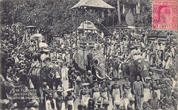 Sri Lanka - The Perahera, An Annual Buddhist Procession With Elephants - Publ. The Colombo Apothecaries Co. Ltd.  - Sri Lanka (Ceylon)