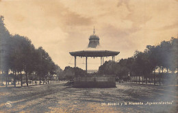 Mexico - AGUASCALIENTES - Kiosco Y La Alameda - REAL PHOTO - Ed. El Palacio De Cristal, Shaadi & Jriash  - Mexiko