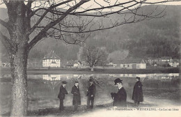 Wesserling Le Lac En Hiver - Husseren-Wesserling - Ed. Chadourne - Autres & Non Classés