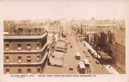 Australia - MELBOURNE - Bourke Street From Parliament House - Publ. The Rose Series 10707 - Melbourne