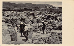 Crete - KNOSSOS - Excavation - Publ. N. Alikiotis 413 - Greece