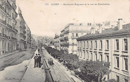 ALGER - Boulevard Bugeaud Et La Rue De Constantine - Alger