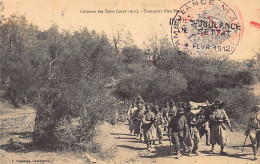 Maroc - Colonne Des Zaërs 1907-1911 - Transport D'un Blessé - Ed. J. Boussuge  - Other & Unclassified