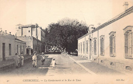 CHERCHELL - La Gendarmerie Et La Rue De Ténès - Other & Unclassified