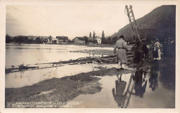 Liechtenstein - Hochwasserkatastrophe Jahr 1927 - Zerstörtes Bahngeleise Bei Sch - Liechtenstein