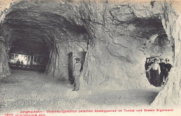 JUNGFRAUBAHN (BE) Verbindungstollen Zwischen Absteigperron Im Tunnel Und Station Eigerwand - Verlag Photoglob 3628 - Altri & Non Classificati