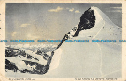 R166148 Zuckerhutl. Blick Gegen Die Oetztalerferner. T. 717. Karl Redlich - Monde