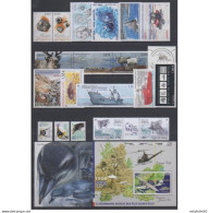 TAAF;2018;année Complète;TP N°845 à 881  + Tous Les BF;NEUFS**;MNH - Années Complètes