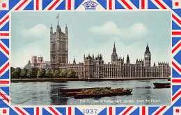 LONDON - Coronation Year - The Houses Of Parliament - King George VI - Altri & Non Classificati