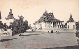 Cambodge - PHNOM PENH - Pagode Royale - Face Sud-Est - Ed. P. Dieulefils 1628 - Cambodge