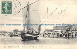 R166150 Berck Plage. Voilier Avant Le Depart Pour La Promenade. LL. 1912 - World