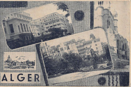 Alger En 1945 - L'Hôtel Aletti - La Nouvelle Mairie - Square Laferrière - N.-D. D'Afrique - Ed. Algeriart  - Algerien