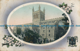 R166556 Parish Church. Crediton. Valentine. 1917 - World