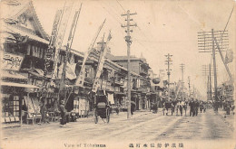 Japan - View Of Yokohama - Busy Street - Autres & Non Classés