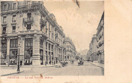 GENÈVE - La Rue Du Général Dufour - Tailleur Gutknecht - Ed. M. Trüb & Co.  - Genève
