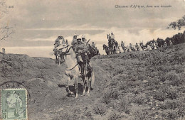 Algérie - Armée D'Afrique - Chasseurs D'Afrique, Dans Une Descente - Ed. Neurdein ND Phot. 206 - Sonstige & Ohne Zuordnung