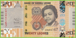 Voyo SIERRA LEONE 20 Leones 2022 P38 B133 EM UNC - Sierra Leone