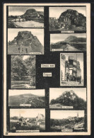 AK Engen, Ortsansicht Mit Schloss, Turm Auf Dem Hohenhöwen, Hohentwiel  - Autres & Non Classés