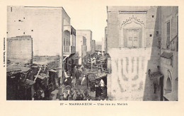 Maroc - MARRAKECH - Rue Du Mellah, Quartier Juif - Ed. E. Limanton 37 - Judaika