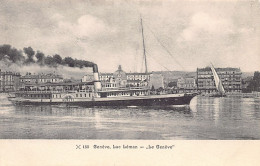 Suisse - Genève - Lac - Bateau-Salon Le Genève - Dampfer - Ed. Inconnu  - Genève