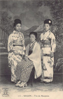 Viet-Nam - SAIGON - Trio De Mousmées - Femmes Japonaises - Prostituées - Ed. A. F. Decoly 113 - Vietnam