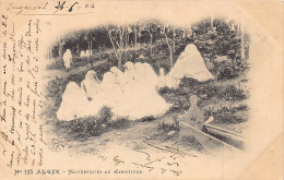 Algérie - ALGER - Mauresques Au Cimetière - Ed. Arnold Vollenweider 125 - Algeri