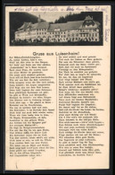 AK Luisenheim, Kurhaus, Gedicht Gruss Aus Luisenheim!  - Autres & Non Classés