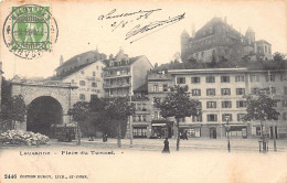 LAUSANNE (VD) Place Du Tunnel - Hôtel Guillaume Tell - Ed. Burgy 2446 - Lausanne
